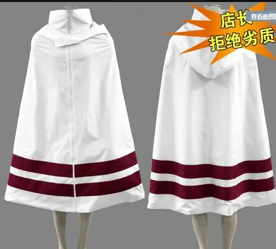 

Japan Amime Naruto Cosplay Costumes Naruto Leaf Village Cloaks with Hat Women Men Party Robes Coat for Halloween