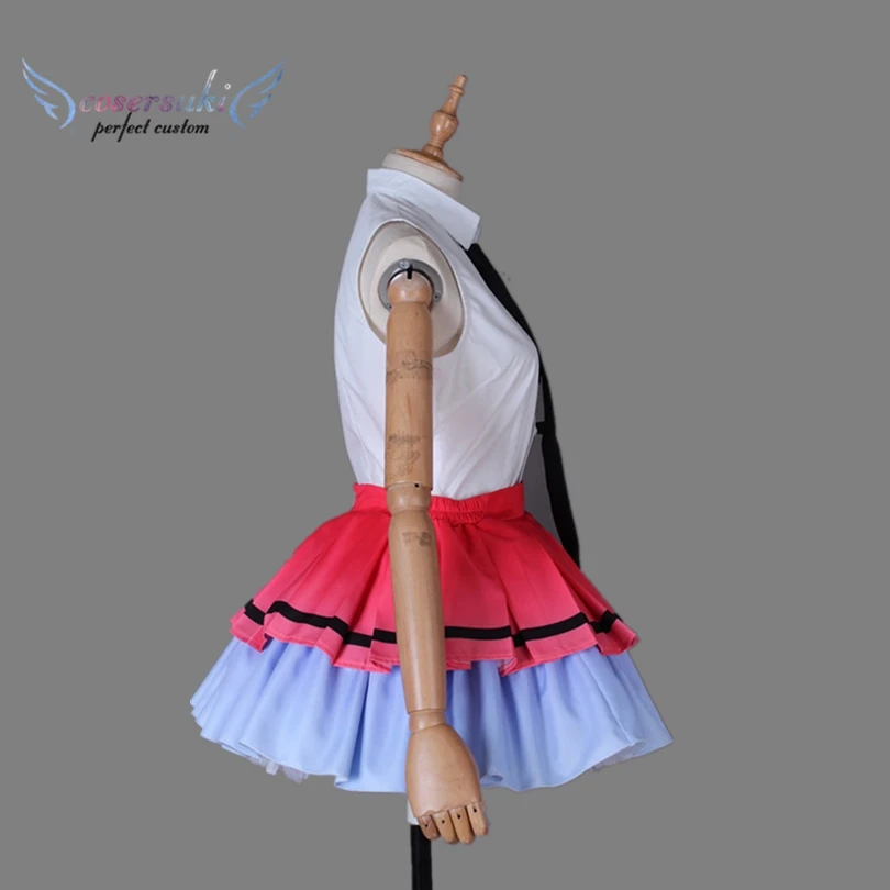 Lovelive Солнечный свет Aqours следующий сверкающие Over the Rainbow охара Мари Косплэй костюм; карнавальный костюм на Хэллоуин и Рождество; костюм