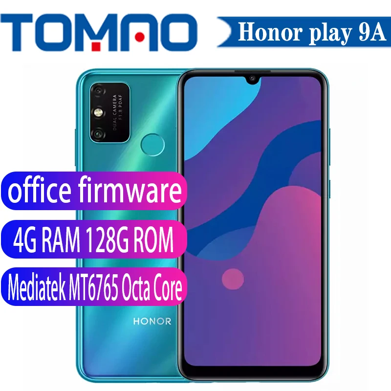 Смартфон Honor Play 9A 4 + 64/128 ГБ 5000 мА · ч 8 ядерный 6 3 дюйма 13 МП|Смартфоны| |