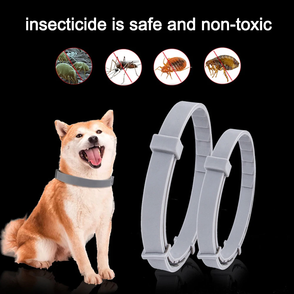 Deworming ошейник для собак, кошек, предотвращение блох насекомых и т. д. два размера на выбор