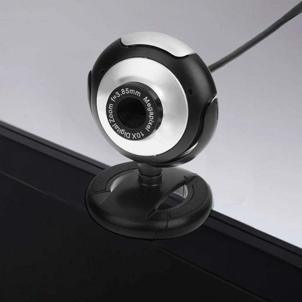 Camera USB Webcam Night Vision 360 Degree Web Cam with Mic For PC Laptop Computer 16M Megapixels Computer Camera