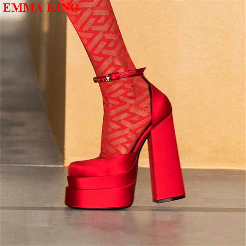 Designer chunky heels Clearance