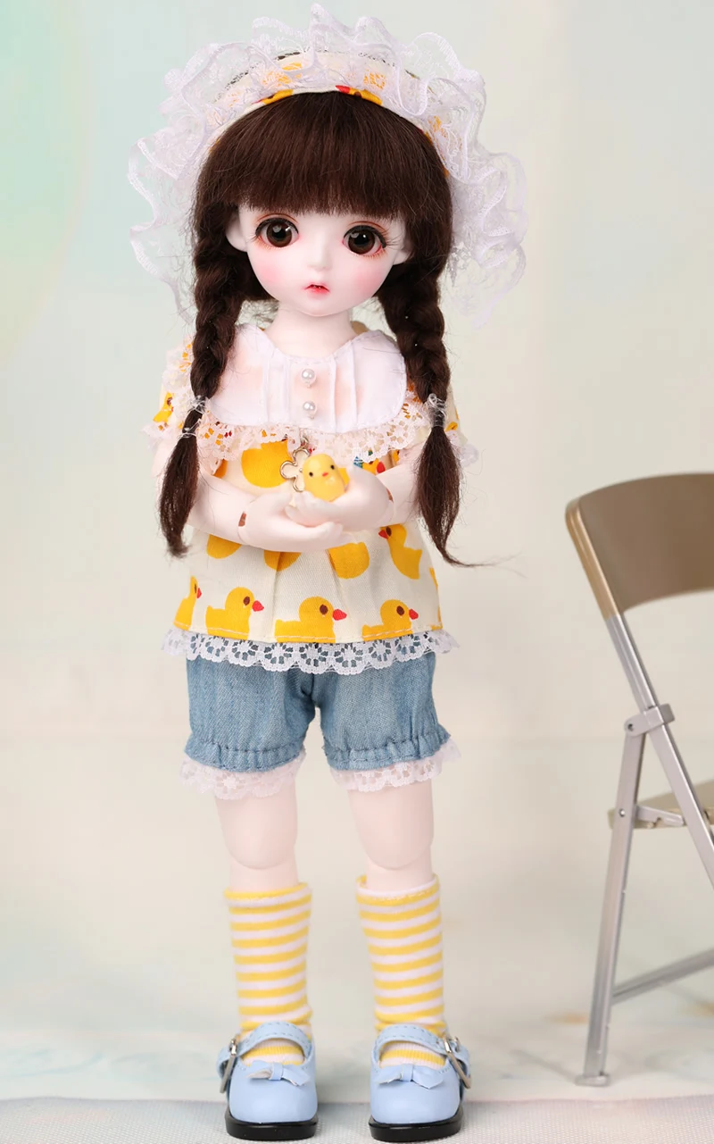1/6 масштаб BJD Кукла Милый ребенок девочка BJD/SD смола фигурка кукла DIY модель игрушка подарок. Полный набор с одеждой, обувью, париком A0123Linamiu YOSD
