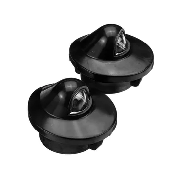 

Black Lamps Cover Replacement 1 Pair Cover F37Z-13550-AA For Ford Trucks Case