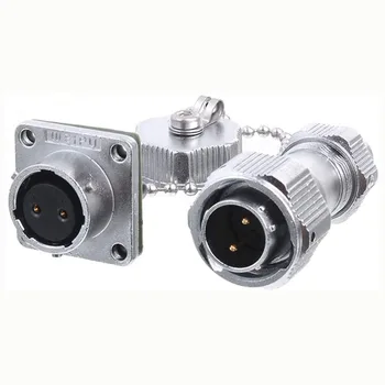 

M16 5A 10A Rated Current 2 3 4 5 7 9 10 Pin Aviation Connectors Waterproof Adapter For Lighting Medical Disinfection Equipments