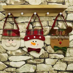 Новые рождественские украшения поставки для домашнего хранения хозяйственная сумка с ручкой Рождественский торт из конфет упаковочные