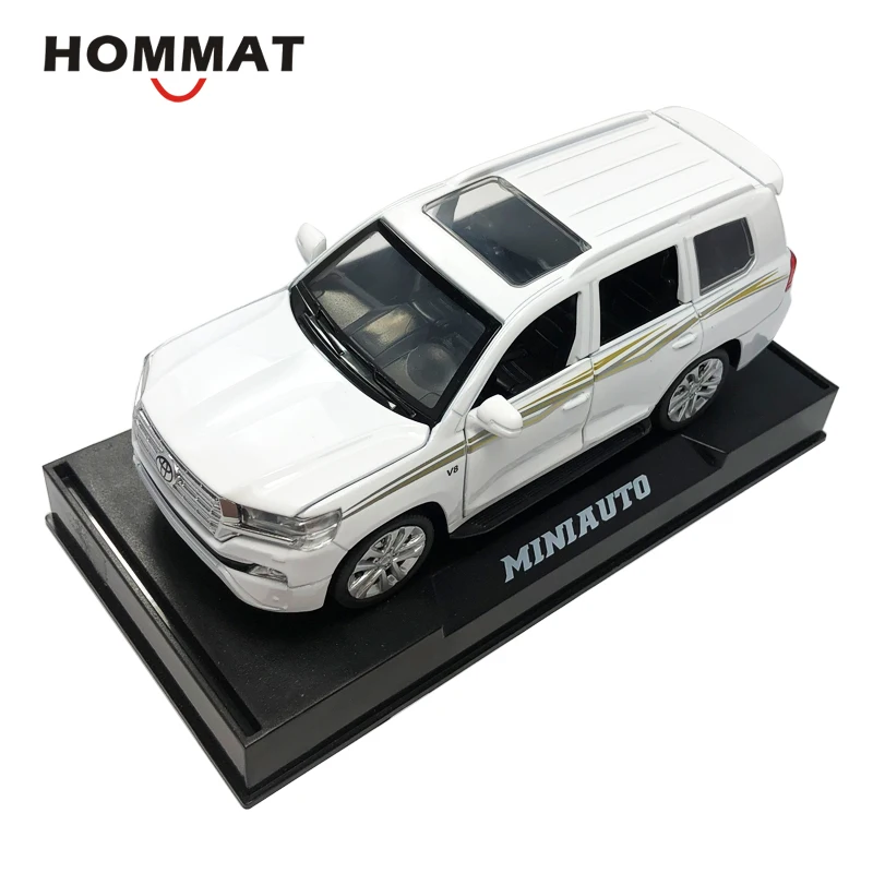 HOMMAT 1:32 весы Toyota Land Cruiser SUV сплав металлическая игрушка модели автомобилей Литье