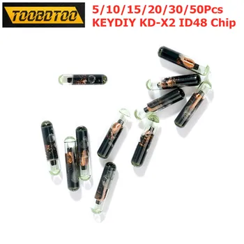 

Remote Generator ID48 Chip 5/10/15/20/30/50Pcs For KEYDIY KD-X2 Auto Key Programmer Handy Baby ID48 Chip Use With KD-X2