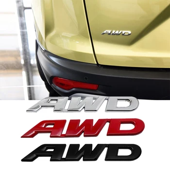 

Metal Car Body Trunk Emblem Badge Sticker Styling for Honda AWD Logo Odyssey CRV HRV Civic Accord Jazz Pilot City Accessories