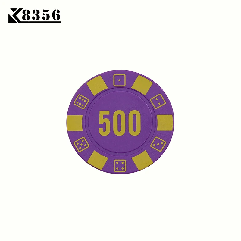 K8356 25 шт./лот 4g ABS игральные кости Техасский Холдем чипы для настольных игр