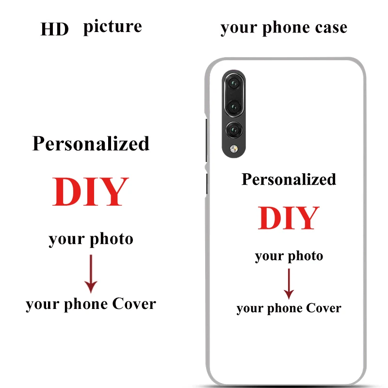 Customized Case for Huawei honor V20 10 V10 10Lite 8S V9 Play 9Lite 8X 20i 7 Note10 9i 6C nova4e DIY Print Case clear Case Cover