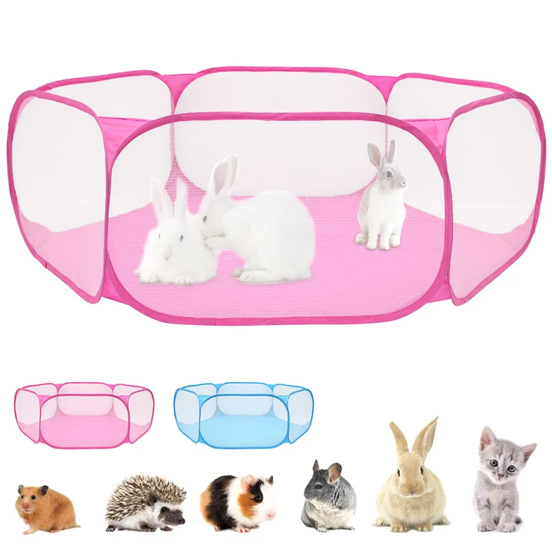 Valla portátil plegable para mascotas, jaula para perro, gato, conejo, Animal, puerta de juegos para mascotas, vallas para juegos, accesorios para mascotas, corralito