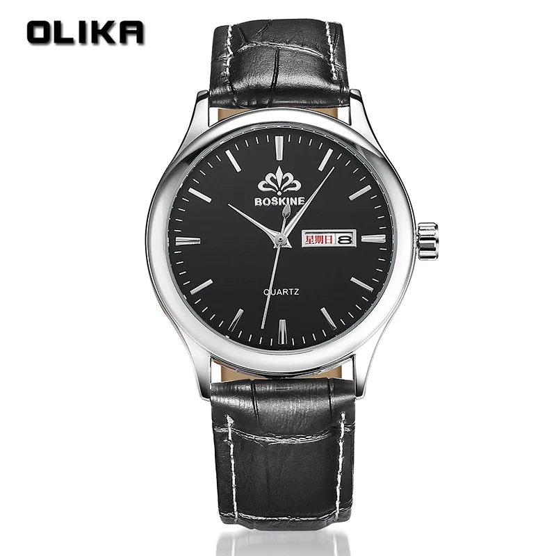 Часы наручные OLIKA Мужские кварцевые модные брендовые Роскошные