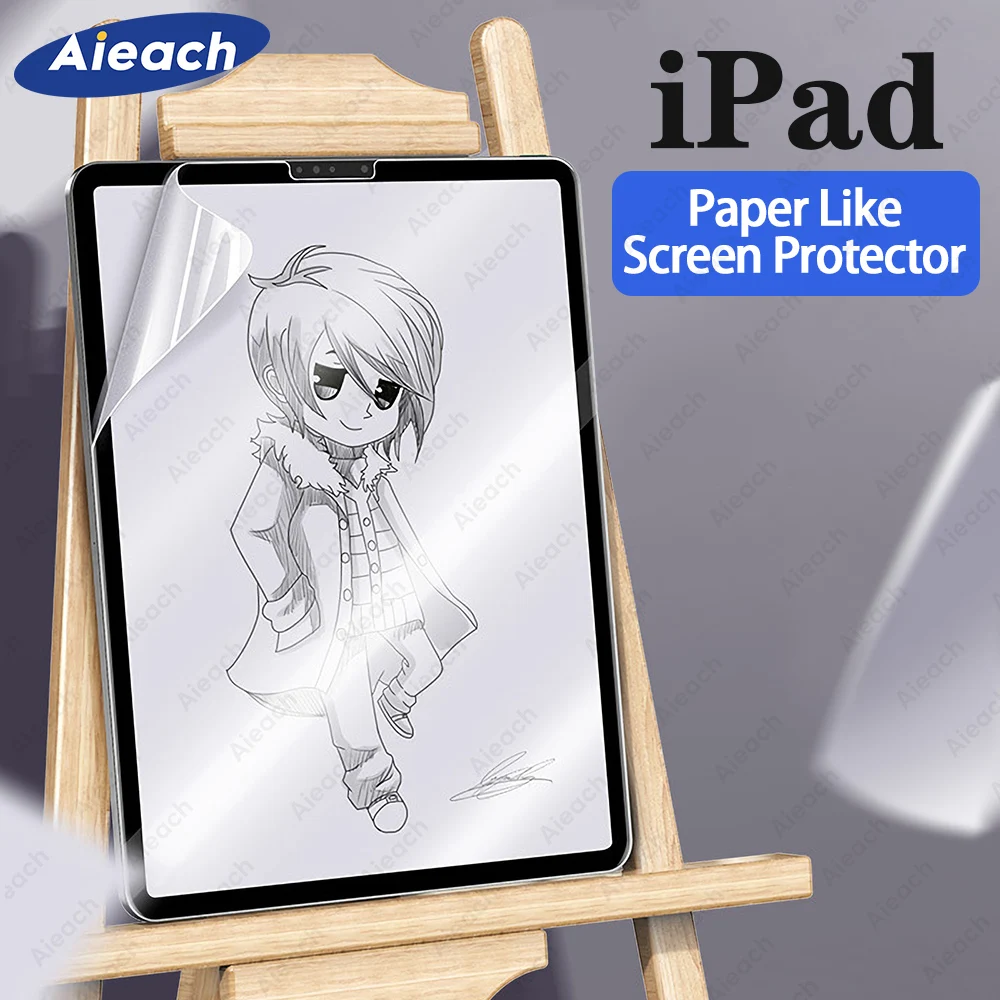 Защитная пленка под бумагу для iPad Pro 11 10 5 12 9 7 чертежная матовая 2018 2017 2019 2 Air 1 3 mini 4