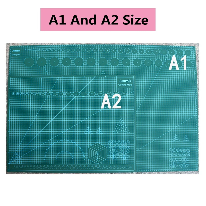 

A1 A2 A3 A4 Double-Sided Grid Self-Healing PVC Cutting Mat Artist Rubber Carving Board School Office Desk Pad Engraving Plate