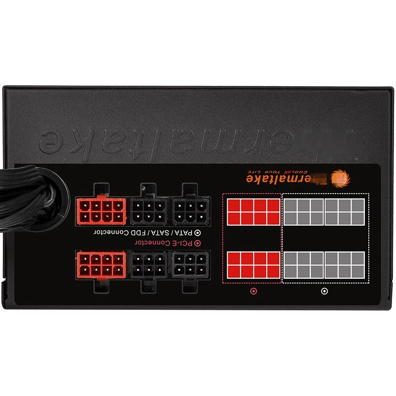 Блок питания для Thermaltake(Tt) половинный модуль ATX 12V тихий блок питания 530 W/630 W блок питания Smart SE 530W Smart SE 630W