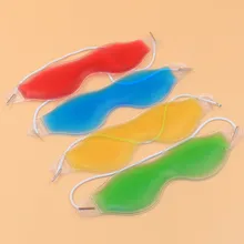 Пересекающиеся летние дневные очки смягчают глазное напряжение для устранения темных кругов ледяной пакет высокая эффективность сна защита глаз гель лед