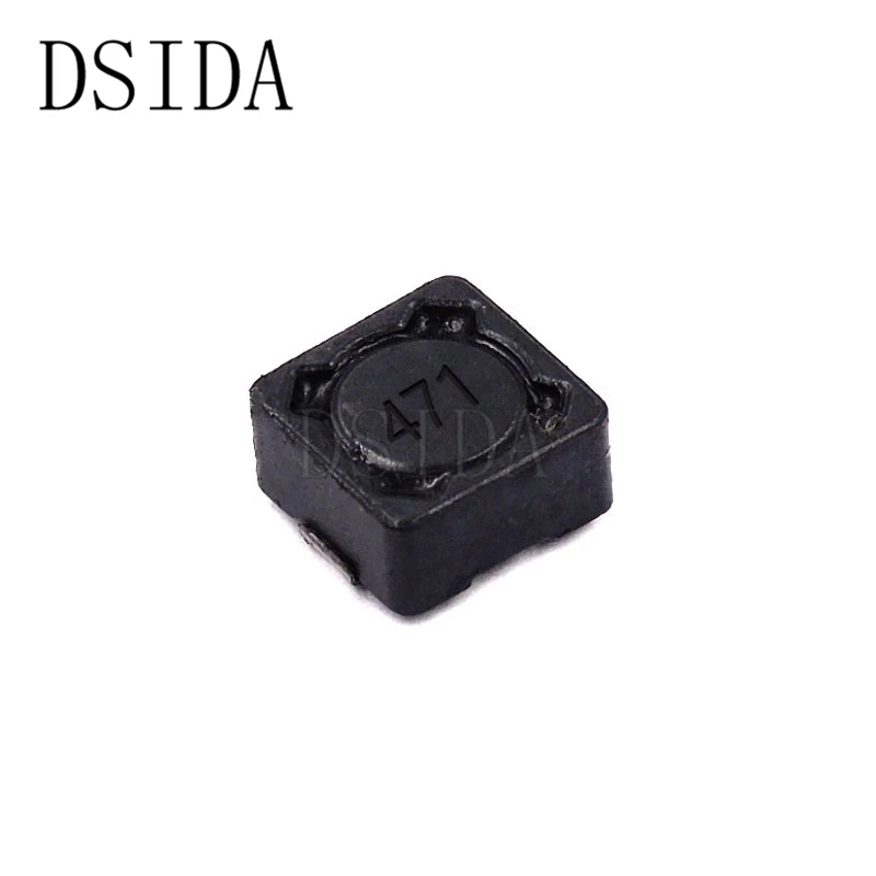 20 шт 7*7*4 мм индуктивность CD74R экранированная Катушка Индуктивности SMD 470UH 471 индуктор мощности