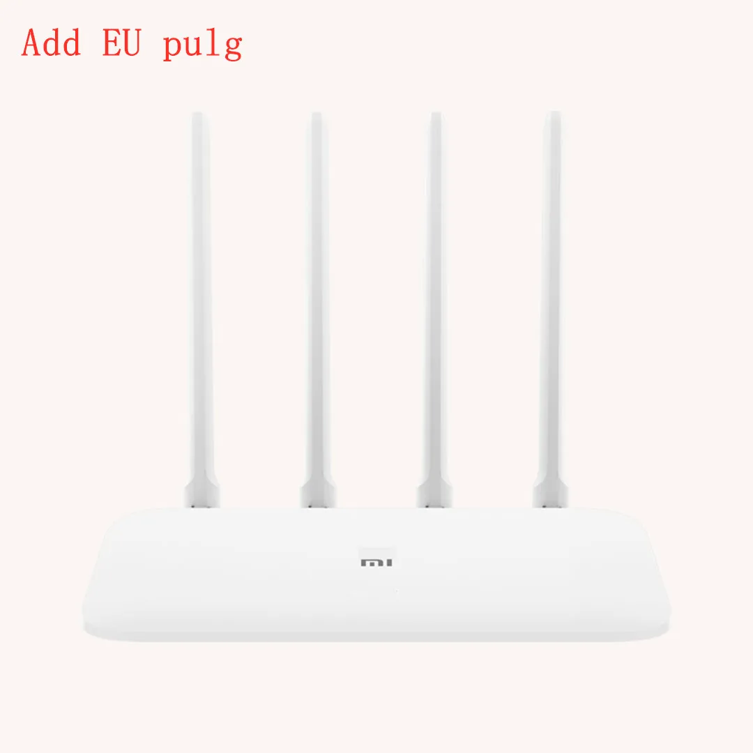 Xiaomi Mi роутер 4A гигабитная версия 2,4 ГГц 5 ГГц 128 ГБ DDR3 Ram двухъядерный процессор 1167 Мбит/с гигабитный Ethernet порт Поддержка IPv6 - Цвет: Add EU pulg
