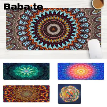 

Babaite Hot Sales Buddha of Compassion Mandala Anti-Slip Durable Silicone Computermats Laptop Gaming Lockedge Mice Mousepad