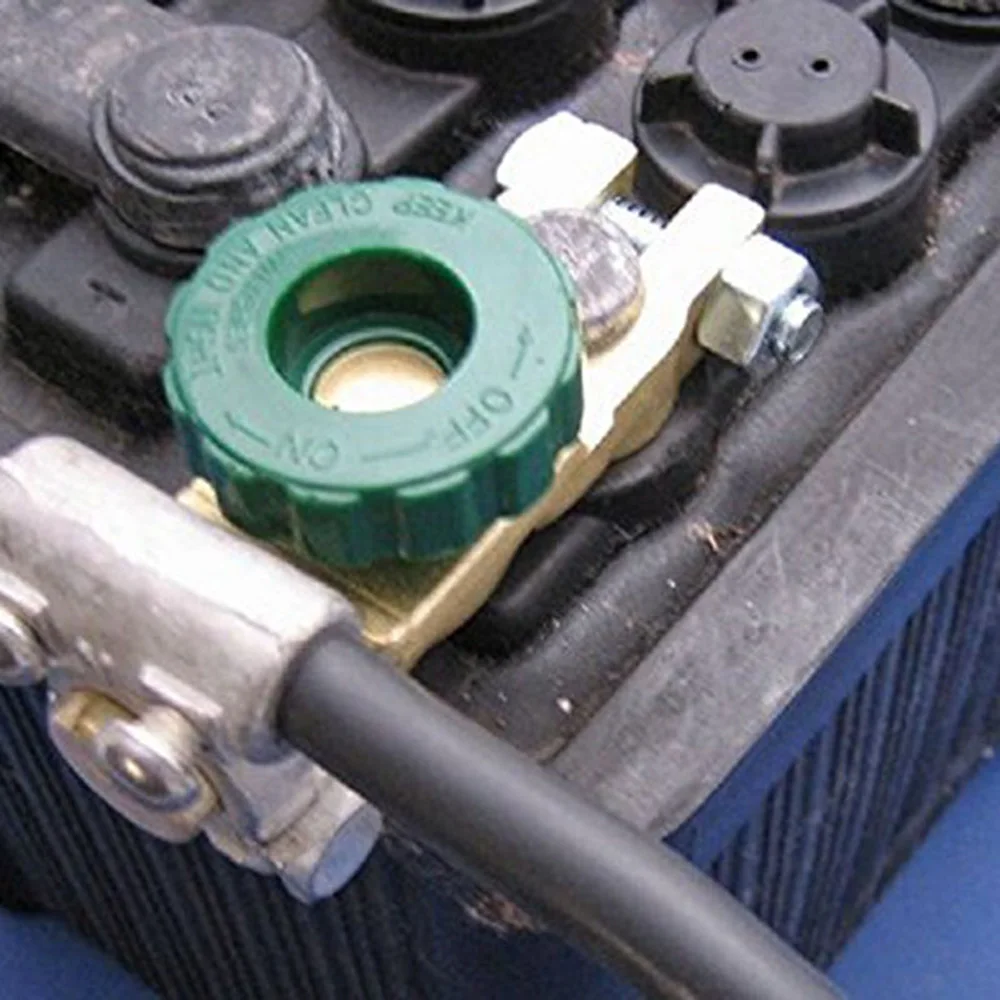 

Auto Battery Link Terminal Cut Off Disconnect Master Kill Shut Truck Switch New