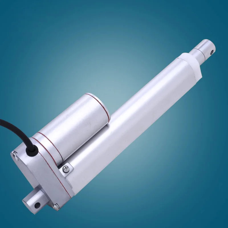 12V24V36V48V миниатюрный электрический толкатель 10 1500 мм большая тяга Электрический