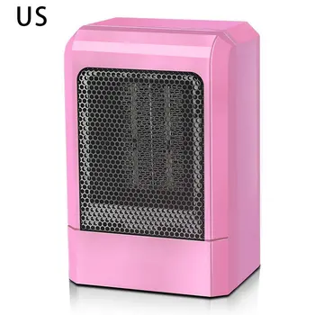 

500W Mini Electric Fan Heater PTC Ceramic Fast Heating Heater Office Desktop Convector Small Portable Electric Warmer
