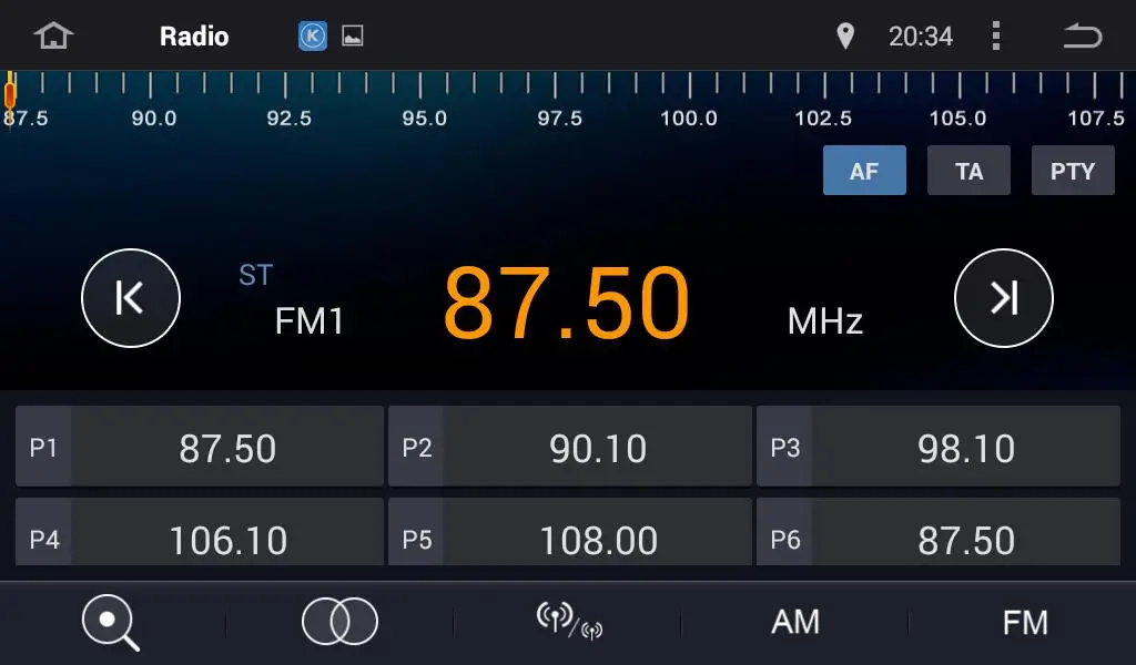 Top 10.1" Quad core 1024*600 HD screen Android 9.0 Car GPS radio Navigation for Honda City Ballade 2008-2013 with Manual A/C only 2