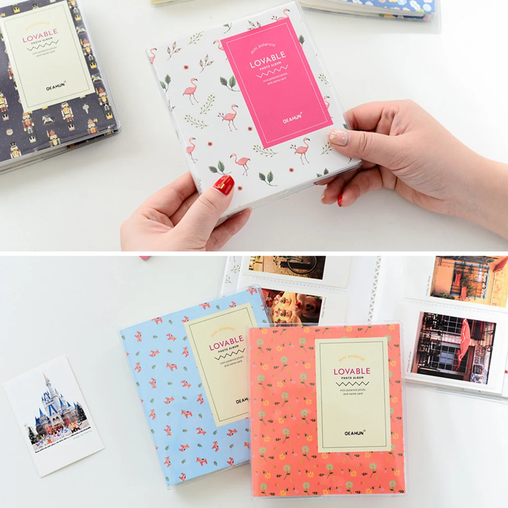 64 Pockets Scrap Book Photo Album Book for fujifilm instax mini 8, 9 7s 3'' Film 64 Pockets Scrap Book Photo Album Book for fujifilm instax mini 8, 9 7s 3'' Film