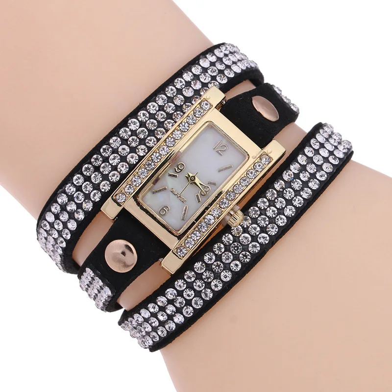 Женские кварцевые часы в виде змеи браслет из нержавеющей стали наручные