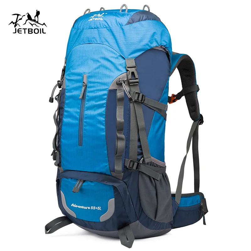 

Jayvo Special 60L Large Capacity Mountaineering Bag Hiking Camping Long Distance Travel Outdoor Backpack Men And Women Sports Ba
