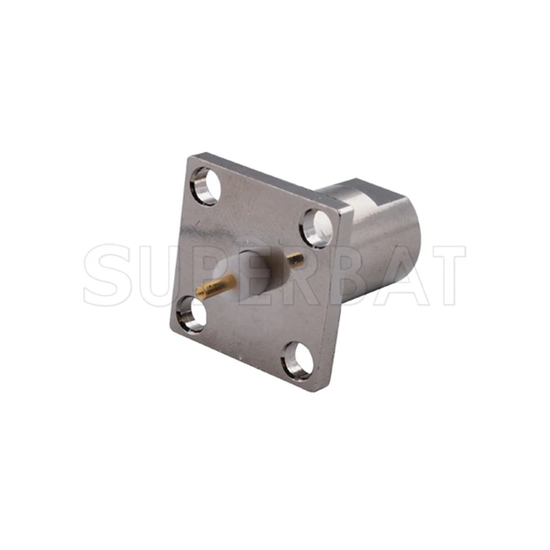 RF Coaxial Connector Male Panel Mount for Electronic Components