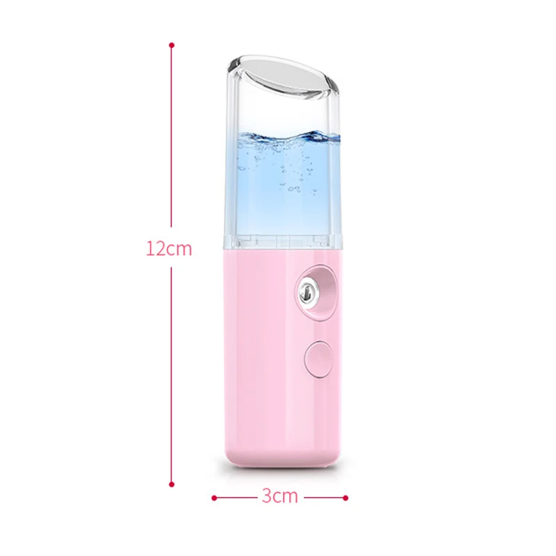 

Nano Mist Spray Facial Moisturizing Beauty Instrument USB Charging Portable Facial Steamer Atomization Device Beauty Tool