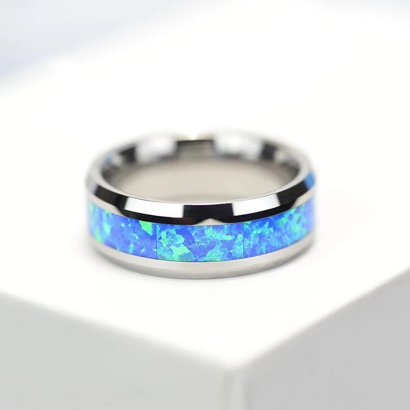Wedding Rings Finger Rings Jewelry Rings 8mm Stainless Steel Rings For Men