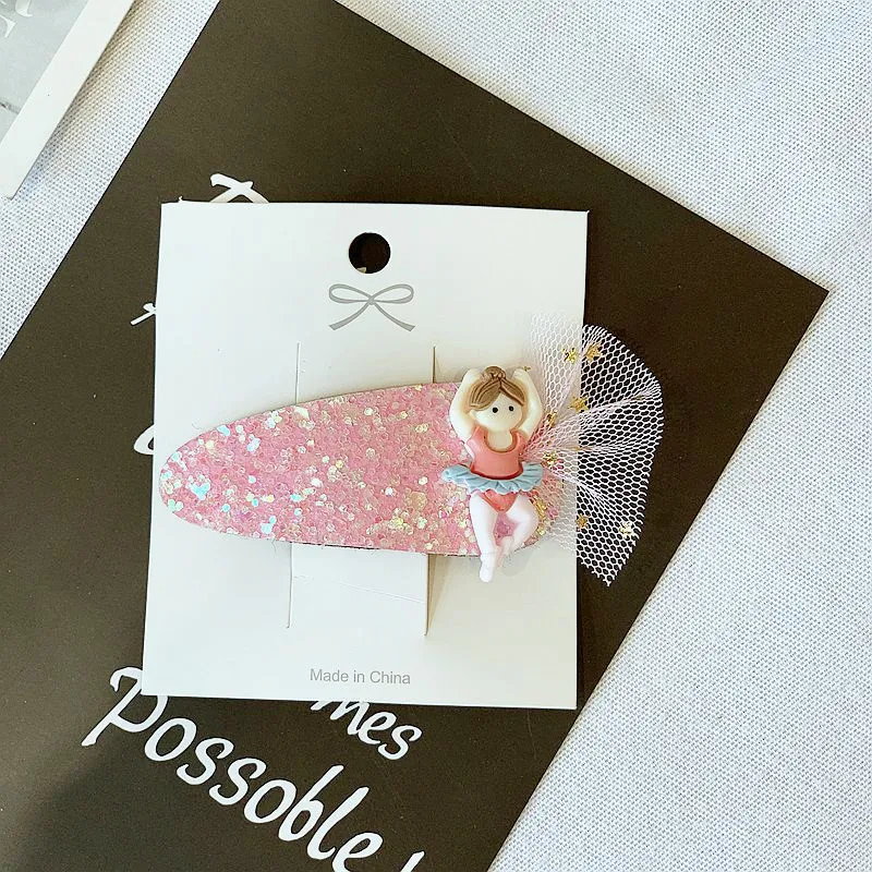 Розничная продажа 1 шт. модные милые заколки в виде Феи русалки женская заколка