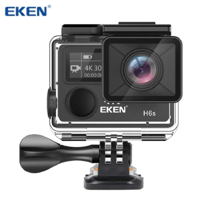 

EKEN H6s Action Camera, Ultra 4K Wifi Sport Camera 30M Underwater Waterproof Camcorder with EIS Image Stabilization