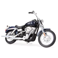 Maisto 1:18 Harley-Davidson 2006 FXDBI Dyna Street Bob Die Cast Vehicles Collectible Hobbies Motorcycle Model Toys 1