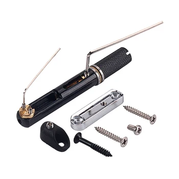 

1 Set Guitar Plate Durable 5 Strings Fixed Premium Bridge Plate Guitar Saddle for Parts Accessories Electric Guitar