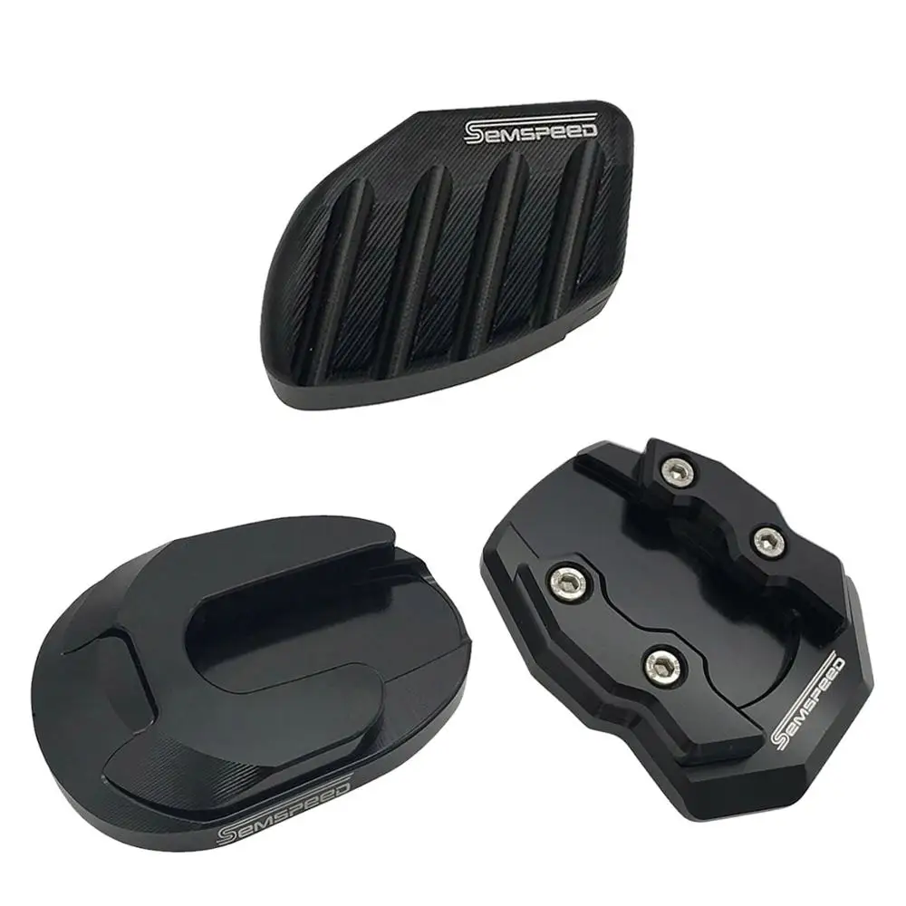 SEMSPEED изменение для NMAX 155 150 N-MAX 125- Мотоцикл с ЧПУ с плоским дном боковая стойка расширения подставки беспыльный набор