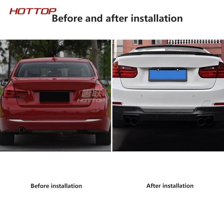 Спойлер из углеродного волокна для BMW F80 M3 & F30 3 Series Sedan 320i 328i 335i 328d 2012 2017|Спойлеры и