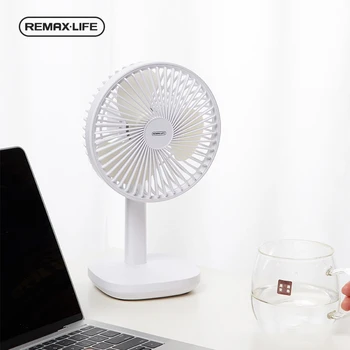 

REMAX 2020 New 7-inch Desktop Can Shake Head Office Small Fan USB Charging Noise Reduction Mini Fan RL-FN09A