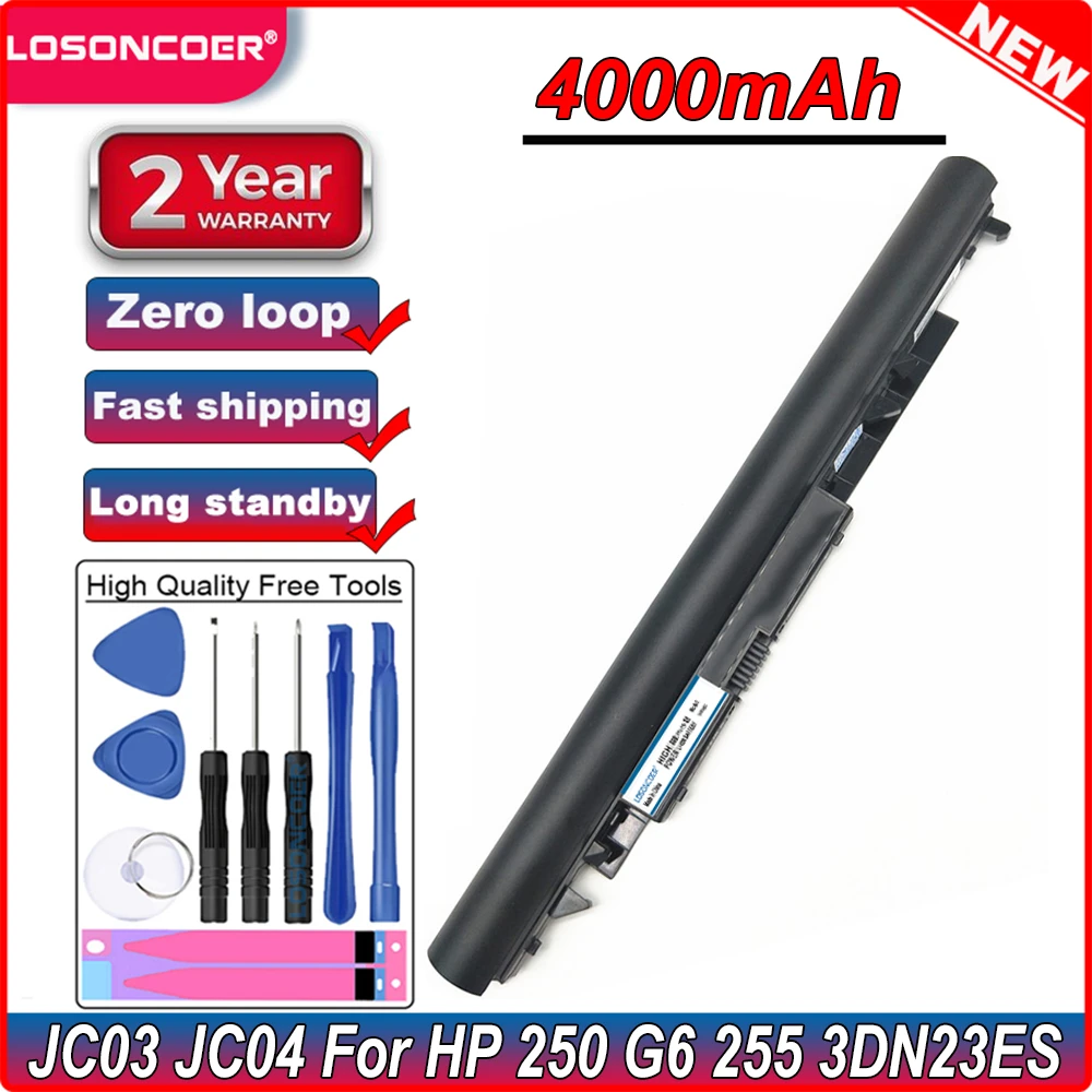 4000mah 4cells Hstnn Db8f Hstnn Ib7x Laptop Battery Jc03 Jc04 For Hp 250 G6 2ub94es 255 G6 250 G6 Sp 3dn23es Pavilion 17z Laptop Batteries Aliexpress
