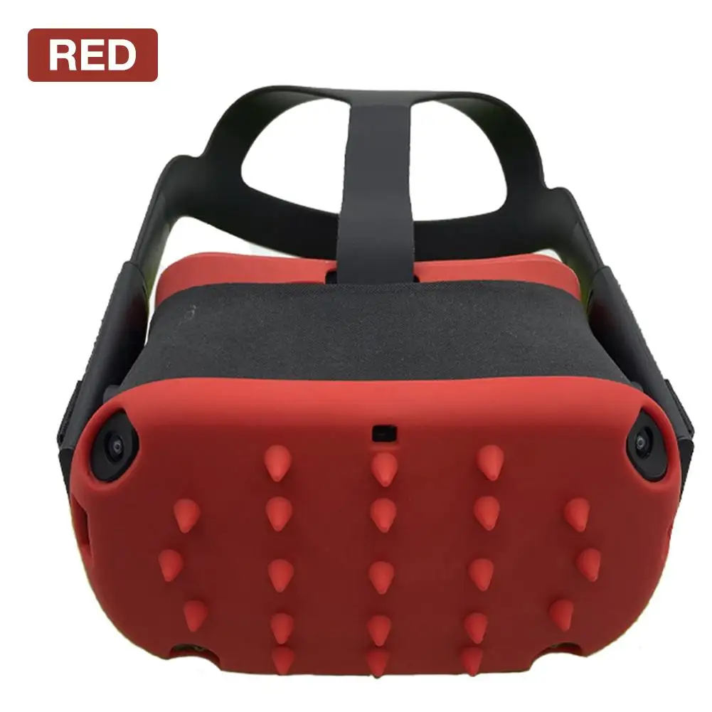 Новинка, мягкий силиконовый защитный чехол для шлема VR, защита от пота, маска для глаз, чехол для Oculus Quest VR, очки, аксессуары для шлема
