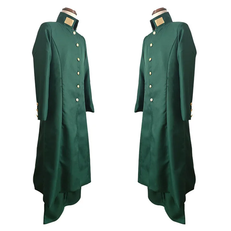 Джоджо странные приключения норьяки какиоин косплей костюм пальто брюки костюмы