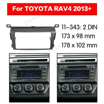 

Car multimedia Player frame For 2013-2019 TOYOTA RAV4 2 DIN CAR Audio Panel Mount Installation Dash Frame Adapter car DVD fascia