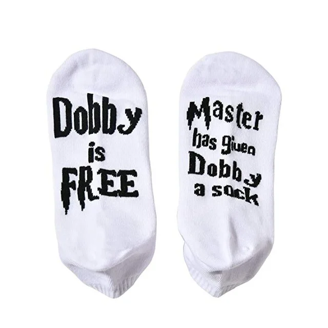 14 Мастер подарил Dobby носок, Dobby бесплатно осень весна зима Хэллоуин Рождественский носок для подарков Прямая поставка на заказ винные носки - Цвет: 14