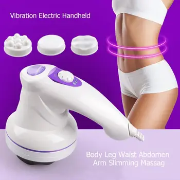 

Handheld Electric Vibration Full Body Leg Abdomen Waist Arm Massage Slimming Lose Weight Burn Fat Massager Machine