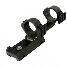 Ohhunt рок-Твердые охотничьи Тактические двойного назначения 30 мм офсетные винтовки прицела кольца крепление аксессуары с дополнительной Пикатинни Вивер рейкой