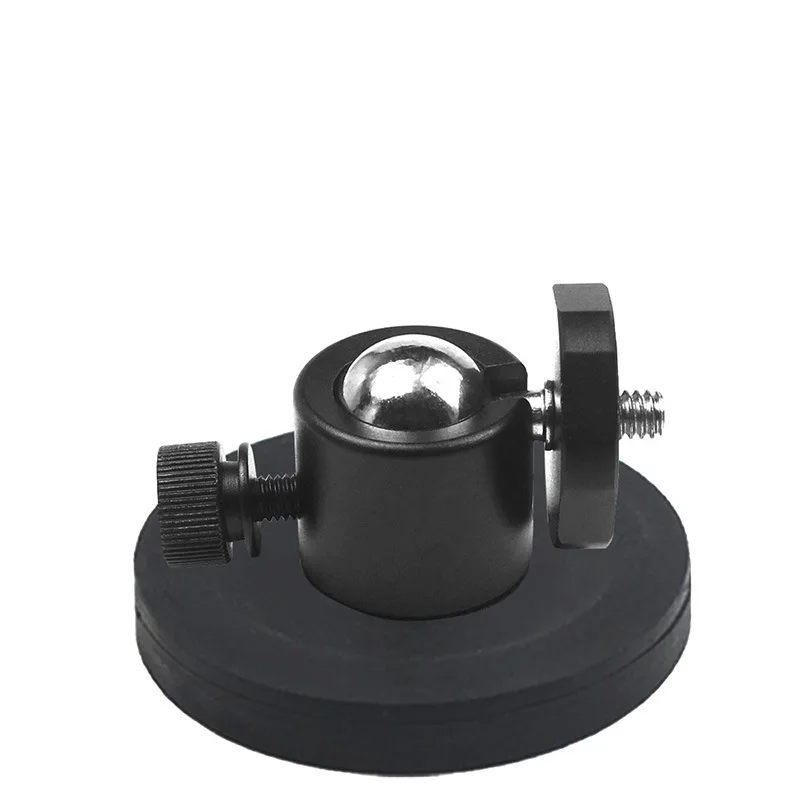Strong Magnetic Suction Ballhead Base for Tripod Monopods Quick Install Tripod Head Clamp for GoPro Camera Osmo Pocket Gimbal tripod ball head