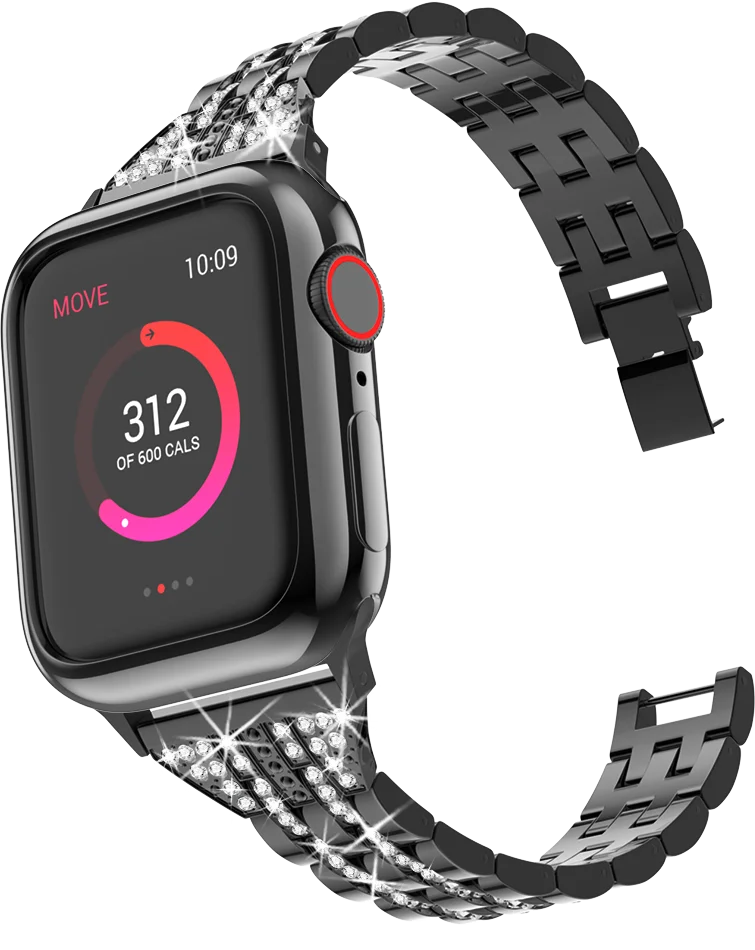 Браслет из нержавеющей стали для Apple Watch Band 5 4 3 2 1 44 мм 40 42 38 мм|Ремешки часов| |